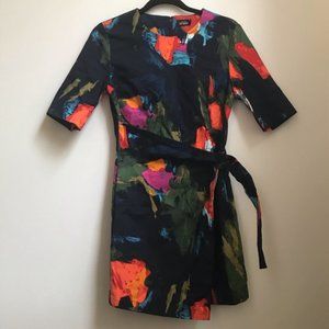 Kate Spade Saturday Blue Buckle Over Dress Size 2